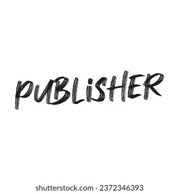 publisher text on white background.