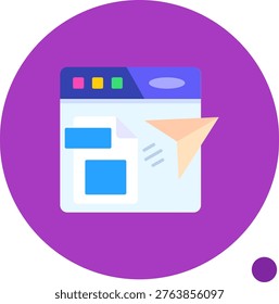 Publishing Line vector Icon Design