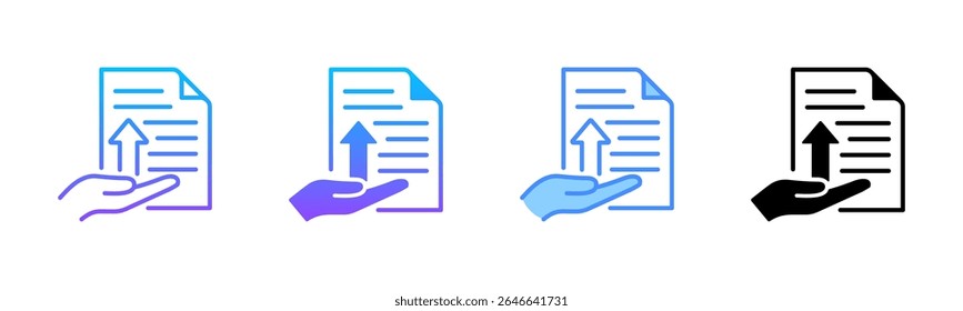 Publishing Multi Style Icon Set