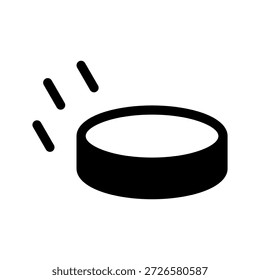 Puck Icon Vector Symbol Design Illustration