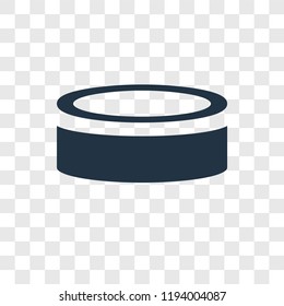 Puck vector icon isolated on transparent background, Puck transparency logo concept