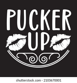 Pucker Up Svg Design Vector File