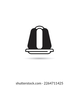pudding cake icon vector illustration