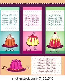 pudding card collection