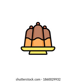 Pudding - Color Icon Design
