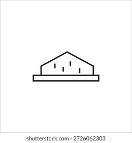 Icono de pudín Ilustración Elemento Diseño