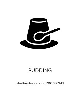 Pudding icon. Pudding symbol design from Christmas collection. Simple element vector illustration on white background.