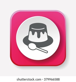 pudding jelly icon