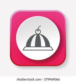 pudding jelly icon