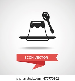 pudding jelly icon