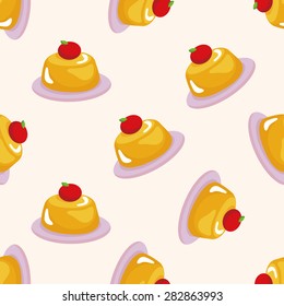 pudding ,seamless pattern