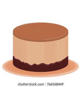 pudding vector.