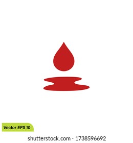 
puddle icon illustration vector eps 10
