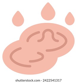 Puddle Icon Spring, for uiux, web, app, infographic, etc