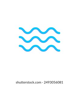 Puddle icon vector. Illustration of flood vectors and bad weather. On a blank background and can be edited again.