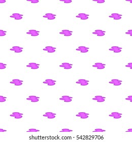 Puddle of oil pattern. Cartoon illustration of puddle of oil vector pattern for web