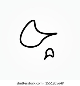 puddle sign icon design vector illustration