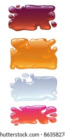 puddles&drops - frames for text or infographics