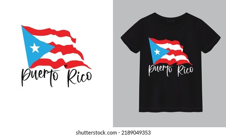 Puerto Rican Flag. You will get two designs in the same file, one for white t-shirts and one for black t-shirts.