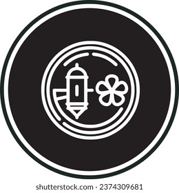 Puerto Rico black  vector high quality files 