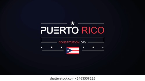 Puerto Rico Constitution Day A Colorful Illustration Showcase