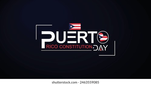 Puerto Rico Constitution Day A Visual Celebration through Vector Art