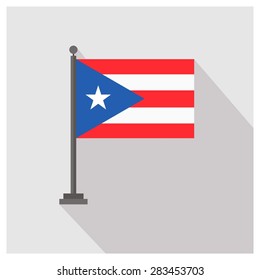 Puerto Rico Country flag