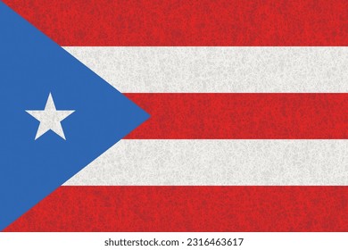 Puerto Rico Country Flag Watercolor Background