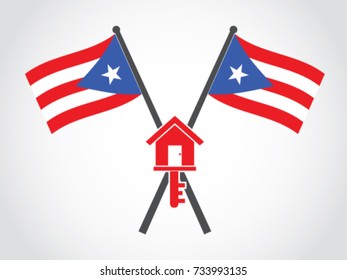 Puerto Rico Emblem Home Ownership