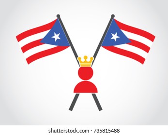 Puerto Rico Emblem Kingdom