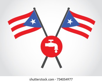 Puerto Rico Emblem Water Supply