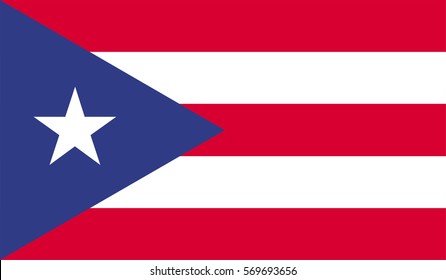 Puerto Rico Flag .