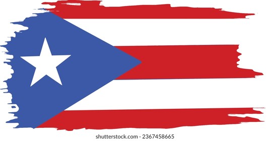 Puerto Rico Flag, Boricua, Stripes Red White Blue Puerto Rican Proud Country Culture National 