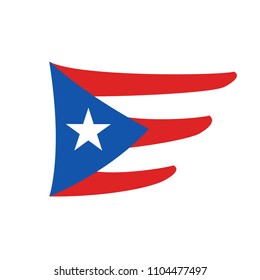 Puerto Rico Flag Symbol Stock Vector (Royalty Free) 1104477497 ...