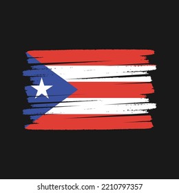 454 Puerto Rico Brush Flag Images, Stock Photos & Vectors | Shutterstock