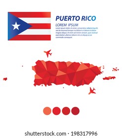 Puerto Rico geometric concept design