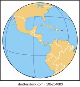 Puerto Rico Locate Map