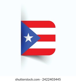 Puerto Rico national flag, Puerto Rico National Day, EPS10. Puerto Rico flag vector icon