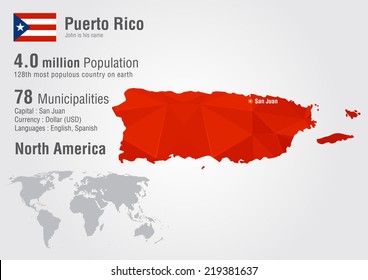 Puerto Rico World Map High Res Stock Images Shutterstock