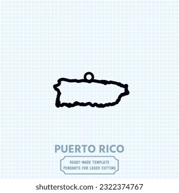 Puerto Rico in your heart, Indiana on your pendant. Our laser-cut metal template captures the essence of Puerto Rican beauty. Unleash your creativity and craft a unique accessory that speaks volumes.