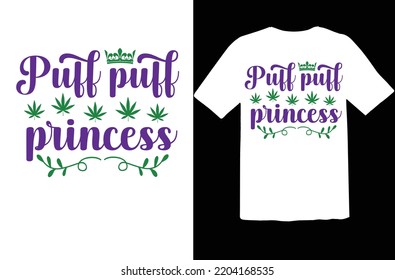 Puff Puff Princess Svg Design