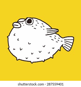Puffer doodle