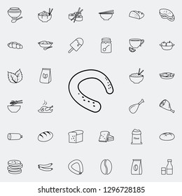 puffer icon. Food icons universal set for web and mobile
