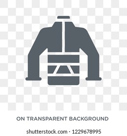 Puffer Jacket Icon. Puffer Jacket Design Concept From Puffer Jacket Collection. Simple Element Vector Illustration On Transparent Background.