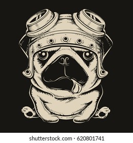 pug biker