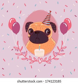 Pug Birthday