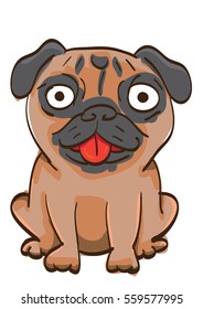 Pug Drawing