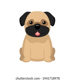 犬 イラスト 正面 のベクター画像素材 画像 ベクターアート Shutterstock