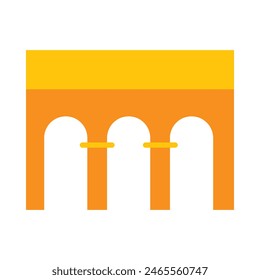 Pula Arena Flat icon Design 