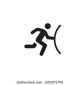 pull door vector icon, open door vector icon